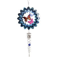 New 30cm Jumbo Butterfly Spinner with Vortex Sun Catcher