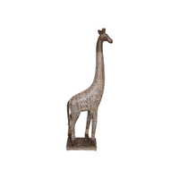 New 1pce 75cm Giraffe Batik Boho Tribal African Stand Decor Brown