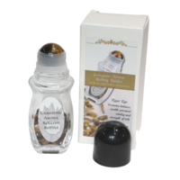 1pce 12cm Tigers Eye Refillable Spiritual Roll On Essential Oil Meditation Zen