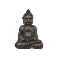 New 1pce 50cm Rulai Sitting garden Buddha Resin Feature