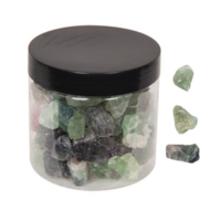 1 Tub of Fluorite Crystal Gemstone Chips Rough 600g Zen Gift Decor Displays