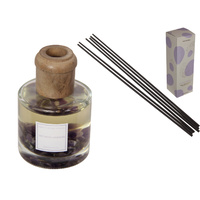 90ml / 25cm Patchouli Lavender Premium Aromatherapy Diffuser with Gemchips in Gift Box