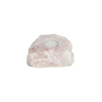 1Ð1.6kg Rose Quartz Candle Holder Ð Natural Stone Tealight Holder for Home Dcor
