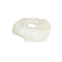 1Ð1.6kg Crystal Quartz Candle Holder Ð Natural Stone Tealight Holder for Home Dcor