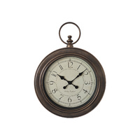 44cm Antique Clock With Ring Time Piece Design Wall Art Home