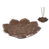 20cm Lotus Mandala Incense/Cone/Candle Holder Bowl Home Decor Meditation Zen