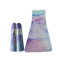 1pce 172cmx61cm Mandala Designed Yoga Mat 6mm Thick Comfortable & Transportable