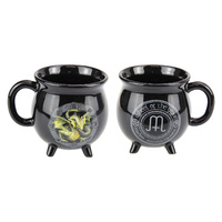 1pce Black Ceramic Standing Dragon Temperature Colour Changing Mug/Cup Witchcraft 