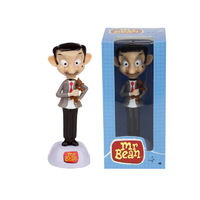 Mr Bean With Teddy Solar Groover Powered Character 1 Piece 14cm
