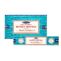 Satya 72 Incense Sticks Money Matrix Scented Bulk Pack