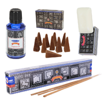 Satya Super Hit Scented Kit Soap, Oil, Incense & Cones Aromatic Bundle