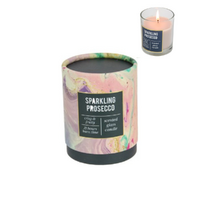 150g Marble Look Candle - Sparkling Prosecco Scented Soy Candle