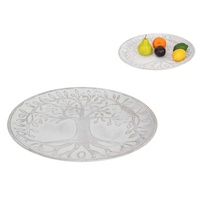 40cm Tree of Life MDF Plate - Decorative Wooden Wall Accent