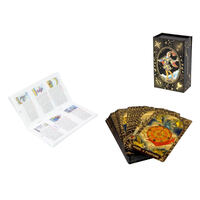 78 Card Tarot Deck Gold Foil With Guide Book