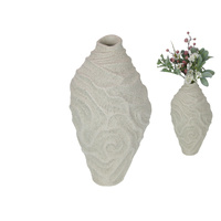41cm Abstract Coral Decorative Vase ร Coastal Ocean Home Dยcor