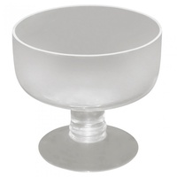 14cm Round Large Glass Bowl on Pedestal, Desserts, Table Setting, Candle Making-