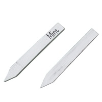 Mint 30cm Spice Stake Wooden White Wash Finish Great for the Herb Garden