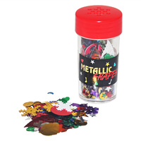 Metallic Shapes Scatter Decor in Shaker, Craft Scrapbooking
