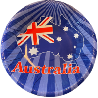 20 Pack Australia Day Paper Party Bowls (2 Packs of 10) 17cm x 5cm