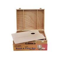 Mont Marte Large Brush/Paint Box with palette