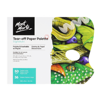 Mont Marte Tear Off Paper Palette 36 Sheets Artist Pad Art