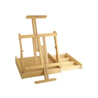 Mont Marte Big Desk Easel w/box - Beech