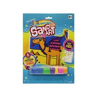 Mont Marte Kids Sand Art Set 7pce, 5 Asstd Designs