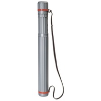 Mont Marte Drafting Tube 63 - 100cm BLACK / SILVER