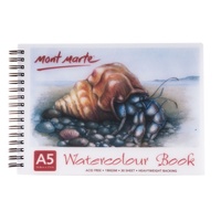 Mont Marte Watercolour Book 190gsm A5 30 sheet