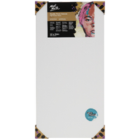 NEW 6 x Mont Marte Professional Series Stretched Canvas Pine Frame Double Thick 30.5x60.9cm BULK BUY