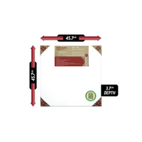 NEW 6 x Mont Marte Professional Series Stretched Canvas Pine Frame Double Thick 45.7x45.7cm BULK BUY