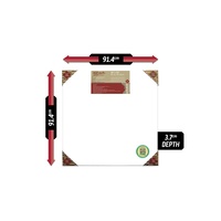 NEW 6 x Mont Marte Professional Series Stretched Canvas Pine Frame Double Thick 91.4x91.4cm BULK BUY