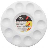 Mont Marte Round Plastic Palette 17cm