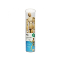 Mont Marte Art Mannekin/Manikin Male 30cm Wooden on Stand, Mannequin