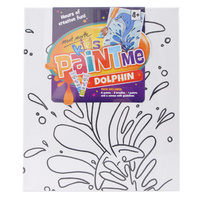 Mont Marte Kids Acrylic Paint Me Canvas Set