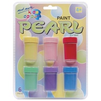 Mont Marte Kids Colour Pearl Paints 6pce