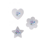 Mont Marte Canvas Panel Shapes 8pce, Three Designs, Arts and Craft