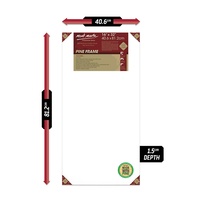 10pce (1 Carton ) Mont Marte Canvas Pine Frame Single Thick 40.6x81.2cm BULK BUY