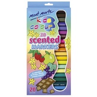 Mont Marte Kids Scented Markers Pkt 20