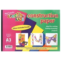 Mont Marte Creative Kids Construction Paper A3