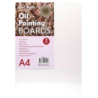 Mont Marte Oil Painting Board A4 2 Pack
