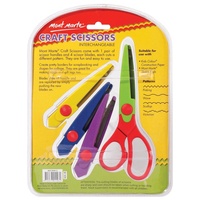 Mont Marte Craft Scissors Interchangeable 4pce