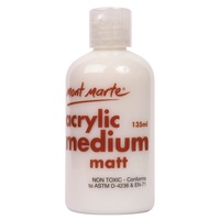 Mont Marte Acrylic Medium - Matte 135mls