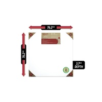 NEW 6 x Mont Marte Professional Series Stretched Canvas Pine Frame Double Thick 76.2x76.2cm BULK BUY