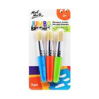 Mont Marte Chubby Brushes 3pce Kids Art and Craft Supplies  