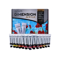 Mont Marte Dimension Acrylic Paint Set 36pce x 37ml Artist Gift Set