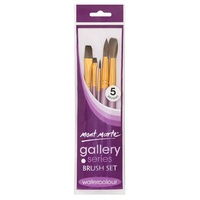 Mont Marte Gallery Series Brush Set Watercolour 5pce