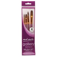 Mont Marte Gallery Series Brush Set Watercolour 4pce