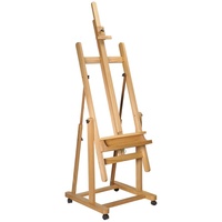 Mont Marte Tilting Studio Easel Beech Wood 2.6m, Professional High Quality