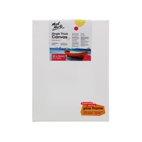 Mont Marte Canvas 18cm x 24cm Thin Single Thick Studio Stretched Frame 7x9in"